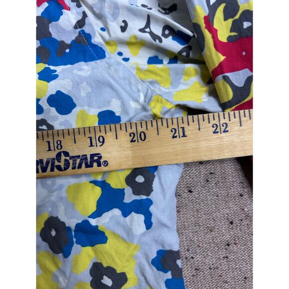 Kenneth Cole New York Men’s Large Button Down Shirt Paint Splatter Print - Picture 4 of 7